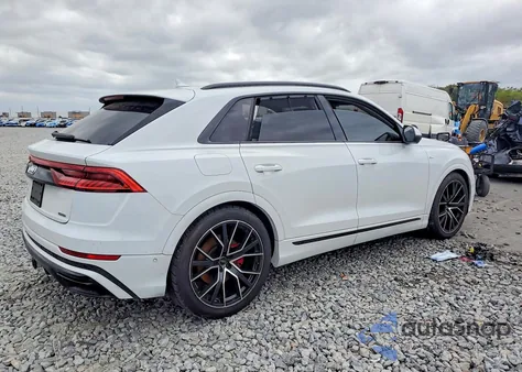 2020 Audi Q8 Prestige S-Line z USA, uszkodzony, nr VIN WA1FVAF1XLD026906